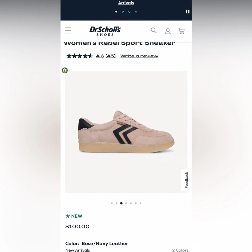 DR SCHOLL’S Women's Rebel Sport Sneaker New Arrivals!